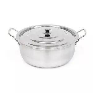 스텐 업소용 50cm 30.0L 통삼중 인덕션겸용 대형국솥 인덕션솥