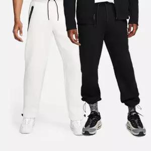 나이키 테크 플리스 팬츠 트레이닝 바지 DQ4312 블랙 화이트