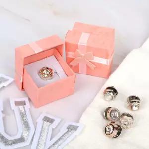 선물포장 프리미엄 기획상품 케이스 프로포즈 핑크 돌반지함 예물케이스 반지케이스 돌반지상자