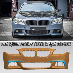 BMW F10 F11 5 M 스포츠 (M5 제외) 2011-2016 자동차 앞 범퍼 사이드 스플리터 앞 안개등 프레임 커버 트림 튜닝