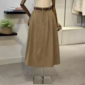 [반에이크]VB5ZSKMP01A_골덴 벨트 스커트