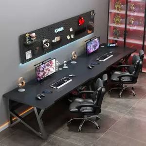 2인용 컴퓨터 책상 2000 2400 블랙 거실 자매 프레임 사무용 화이트화이트