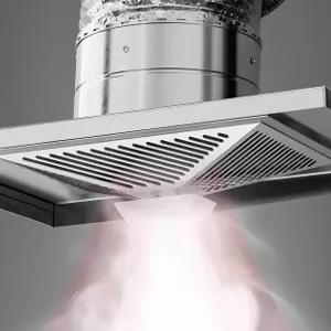 베란다 환풍기 후드 흡입기 배기팬 연기 덕트 환기 강력