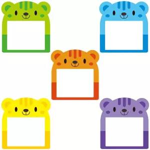 다용도 초등명찰 다람쥐 5색상 유치원교구 유아교육 만들기