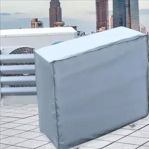 대형 에어컨 실외기 커버 방수 실외기 보호 커버 옥스포드 가림막