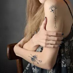 (무료배송) 문신스티커 타투 문신 스티커 헤나 반영구