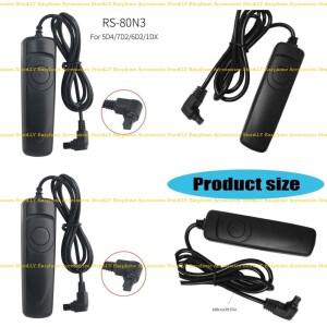 462E 원격 릴리스 RS80N3 셔터 케이블 교체 7D 마크 II 6D Mark 1D