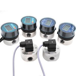 타원형 기어 유량계 스마트 디지털 디스플레이 RS485 통신/배터리 구동 홀 센서 측정 물 오일 디젤