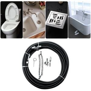 파이프 유지보수 도구 범용 스프링 오일 플러깅 드레저 스테인리스 스틸 배관 막힘 제거