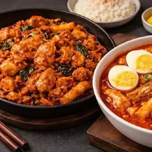 참닭 춘천닭갈비700g3팩+대구 신천동 떡볶이250g