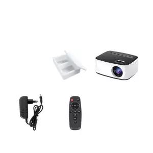 휴대용 빔 프로젝터 가정용 영화 미니 충전식 드라마 시네빔