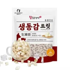( )강아지 동결건조 모던핏 트릿 간식 닭고기 500g 1P 한입 훈련