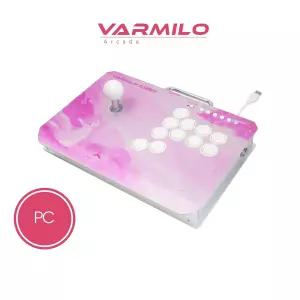 바르밀로 카사이 아케이드 격투 스틱 래피드 트리거 컨트롤러 토너먼트 등급 게임 컨트롤러(사쿠라) PC