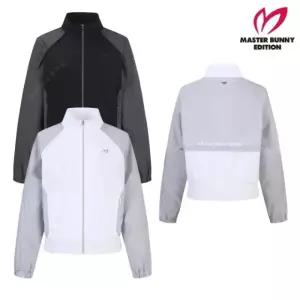 MASTER BUNNY 여성 후드 방풍 믹스 블루종 바람막이 421 E1JP291