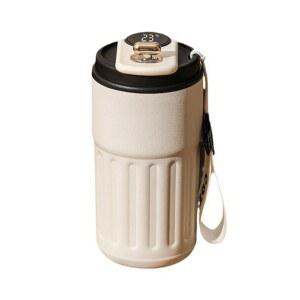 스테인리스 보온컵 스마트 온도표시 보온보냉 텀블러 파우더 각인 녹차 커피온도 보온 인쇄