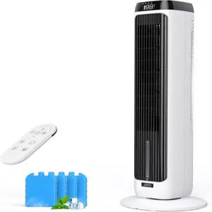 JRD 41인치 증발 냉각기 3단 속도 5단 모드 리모컨 80° 진동 늪 12시간 타이머 침실 사무실용