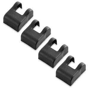 ABS 자동차 도어 스톱퍼 커버 4 개/대 폭스 바겐 골프 7 MK7 7.5 MK7.5 2013 - 2020 잠금 액세서리