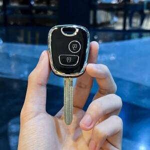 보호대 TPU 자동차 원격 키 케이스 커버 액세서리  푸조 106 107 206 207 306 307 406 407  시트로엥 C1 C4