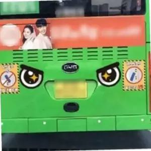 졸음운전 경고 리플렛 트럭 후면 스티커 대형 차량 안전 안내