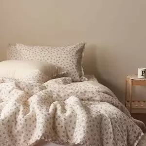 싱글이불 햄프 싱글 세트 핑크 침대침구세트 침대이불세트