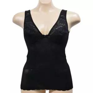 복부보정 파워넷 메쉬 치마형 올인원 올인원속옷 40대 W93D003