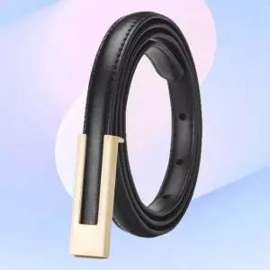 버클 출근룩 밸트 슬림 허리 원피스 패션 얇은 캐쥬얼 (WFKG98S)