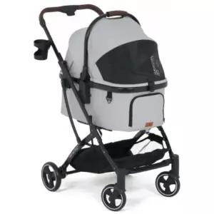 낫쏘빅 반려동물 이동장 유모차 아로아플러스2 그레이 BNA