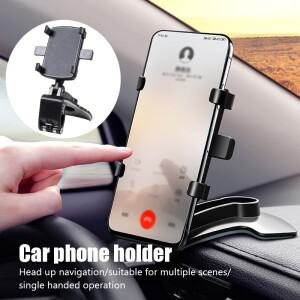 범용 차량용 휴대폰 핸드폰 거치대 다기능 계기판 홀더 백미러 내비게이션 브래킷
