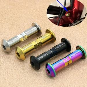 DH 공압 충격 흡수 고정 티타늄 나사  꼬리 산악 자전거 M8 용 GR5