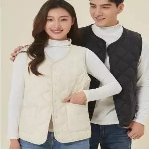 [라일리여성의류] Rly 조끼 발열 점퍼 경량 여성패딩 남성 얇은 잠바