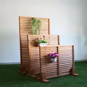 우드 칸막이 인테리어 폴딩 실내 격벽 구역분할 휴대용 스크린 로우