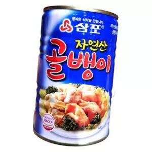 (올핀)삼포골뱅이캔 400g 통조림 골뱅이