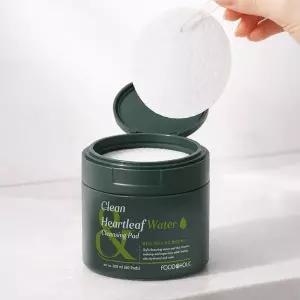 [NS홈쇼핑]푸드어홀릭 클린 앤 어성초 워터 클렌징 패드 200ml (60매) /클렌징티슈 메이크업..[35687610]