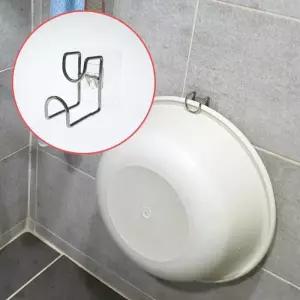 세수대야 거치대 대야걸이 세숫대야걸이 세수대야걸이 바가지 벽부착