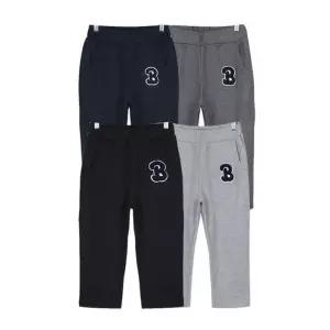 여성 트레이닝 팬츠 편한 7부 B로고 운동복 캐주얼 바지