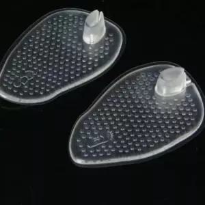 구두앞꿈치쿠션 쪼리 실리콘 발가락 발바닥 예방 투명 패드 2P