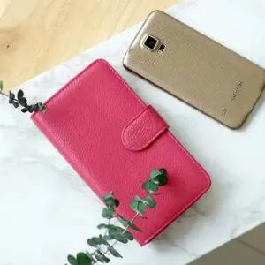 F8014 천연소가죽 여성 장지갑 통장지갑 핸드폰파우치