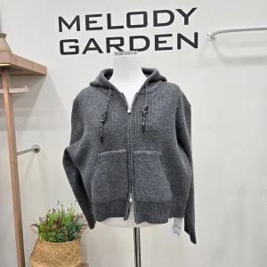 [멜로디가든]돌돌이끈 후드가디건 M25WAC140_SH