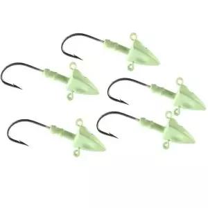 야광루어채비 삼치낚시 갈치삼치미끼 지그헤드낚시 야광지그헤드 (WFKHJJ7)