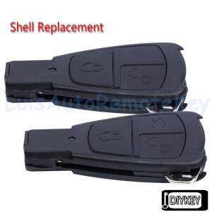 디스플레이 자동차키 메르세데스 벤츠 C E S 클래스 C180 1998-2004 W202 ML320 IYZ 3302 용 2/3 버튼 케이