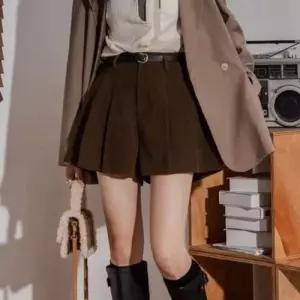 미니스커트 데이트룩 꾸안꾸 베이직 스커트 블랙 WFLPUPL