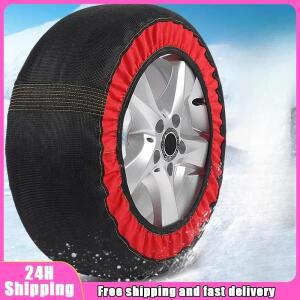 직물 스노우체인 메르세데스 벤츠 AMG, BMW, 폭스바겐용 미끄럼 방지 체인, 자동차 휠 비상 타이어 스노우