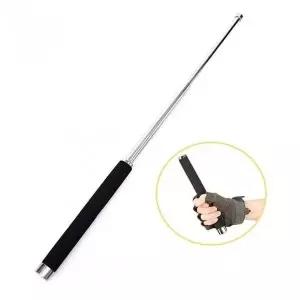 고품질 휴대용 삼단봉 전술 방어용 장비 조절 가능한 탄소강 호신봉 (WFKIN3P)