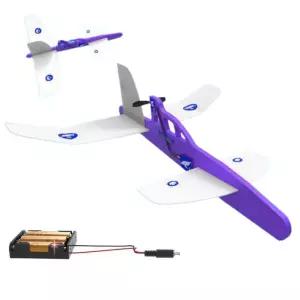 콘덴서비행기 프로펠러 15초충전 전동글라이더 에어 양력 활공 동력