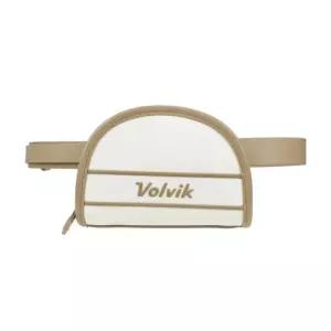 여성 골프 볼륨 로고 포인트 벨트백 VLABO202_OW