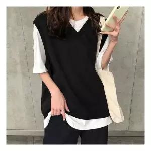 데이데이 그릭스 브이넥 조끼