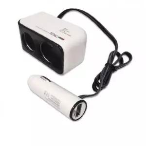 자동차 멀티 소켓 시거잭 USB 2구 12V 24V