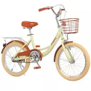 학생자전거 경량 반조립 클래식 자전거 인치 출퇴근 여성 바구니 학생 여성용