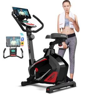350파운드 용량의 가정용 장착된 편안한 태블릿 운동 LCD HARISON 블루투스 홀더가 쿠션 자전거 모니터 마그네틱 및 고정 2-in-1 좌석