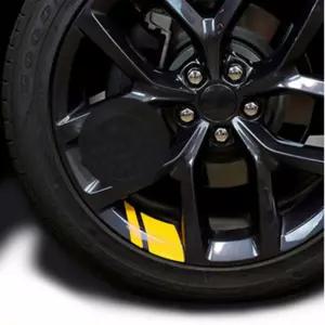 자동차휠 DIY 꾸미기 데코스티커 6P 빛반사 바이크 리플렉터